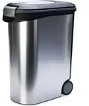 Curver - Hundefutterbeh&auml;lter - metallic - 54l - Silber