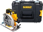 DeWALT DCS570NT-XJ Akku-Hand-Kreiss&auml;ge (bl), 18 Volt, 184 mm, Schnitttiefe 90&deg;/45&deg;