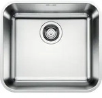 Sp&uuml;le Blanco SUPRA 450-U 480 x 430 mm edelstahl b&uuml;rstfinish 518203 - Silber