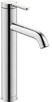 Duravit C.1 Einhebel-Waschtischmischer L ohne Zugstangen-Ablaufgarnitur - Silber