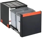 Franke Cube 40, 28 l, Rechteckig, Schwarz, 355 mm, 407 mm, 348 mm - Schwarz