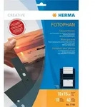Fotosichth&uuml;llen 100 x 150 mm quer schwarz 10 H&uuml;llen - Schwarz