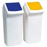 DURABLE Abfalleimer DURABIN FLIP 40 Ma&szlig;e: 32 x 74,7 x 36,6 cm (B x H x T) Volumen: