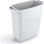 DURABLE Abfallbeh&auml;lter DURABIN&reg; 60L rechteckig, 1800496010 wei&szlig; - Wei&szlig;