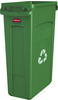 Rubbermaid Slim Jim®-Recyclingbehälter mit Belüftungskanälen, 87 l, grün