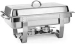HENDI Chafing Dish GN 1/1 Chromstahl 9 L Fiora - Silber