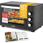 TZS First Austria - Mini Backofen 35L 1600W - Premium-X Coating - Temperaturregelung