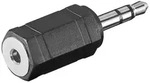 Kopfh&ouml;rer-Adapter, Klinke 3,5mm zu 2,5mm - Schwarz