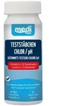 mediPOOL Testst&auml;bchen Chlor/pH/Algenschutz 50 St&uuml;ck Teststreifen, Teststrips