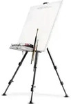 Walimex pro Staffelei L 50-165 cm, Leinwandstaffelei aus Aluminium inkl.