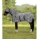 Waldhausen Fliegendecke Zebra schwarz/wei&szlig;, Gr&ouml;&szlig;e:135 cm