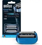 Braun Series 3 BR-CP40B, Scherkopf, 1 Kopf/K&ouml;pfe, Blau, Braun, &deg;Cooltec CT2,...