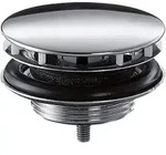 Hansgrohe-Ablaufventil DN 32 (11/4") Nr. 50001 verchromt - Silber