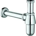 Grohe WT-Sifon 5/4 Zoll chrom, 1 Stk. - Wei&szlig;