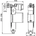 SANIT 25.001.00..0000 Uni-F&uuml;llventil 510 (multiflow)