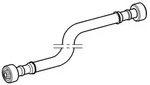 Grohe Rapid Pro / Rapid SL / Uniset Anschlussschlauch f&uuml;r WC-Sp&uuml;lkasten 6-9 l chrom