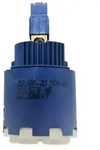 Grohe Keramik-Kartusche f&uuml;r Sp&uuml;ltisch-/Waschtischbatterie - 46558000 - Wei&szlig;
