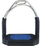 Sprenger Bow Balance Steigb&uuml;gel Edelstahl rostfrei schwarz-blau , Trittfl&auml;che