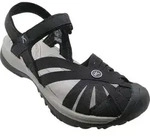Keen Women's Rose Sandal Black/Neutral Gray 40 Damen Wanderschuhe - Schwarz - 40