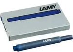 LAMY T10 Tintenpatronen f&uuml;r F&uuml;ller blau/schwarz 5 St. - Dunkelblau
