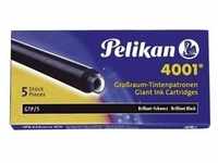 Pelikan Großraum Tintenpatronen 4001 GTP/5 rot (5 Patronen)