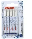 Bombičky do pera Herlitz my.pen 5 ks modr&eacute;, na blistri