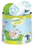ALADINE Stampo Baby Bauernhof Kinderstempel Stempel Kinder spielen basteln malen