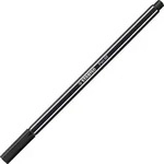 Premium-Filzstift - STABILO Pen 68 - Einzelstift - schwarz - Schwarz