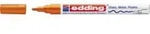 Edding 751, Orange, Orange, Wei&szlig;, 1 Farben, Medium, Rundspitze, Rund -...