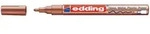Edding 751, Bronze, Rundspitze, Kupfer, Wei&szlig;, Aluminium, Fein, 1 mm -...