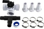 Intex Bypass-Set f&uuml;r 38mm Schwimmbadschlauch 3-Wege-Ventil, T-St&uuml;ck,