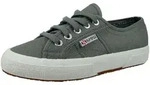 Superga 2750 Cotu Frauen Klassische Schn&uuml;rung Le wand Turnschuhe Grau &ndash; 3,5 UK &ndash;