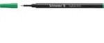 Schneider Schreibger&auml;te Topball 850, Stick Pen, Schwarz, Gr&uuml;n, Gr&uuml;n, Kunststoff,