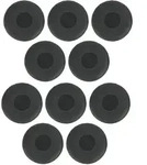 Evolve Ohrkissen (schwarz, Jabra Evolve 20/30/40/65, Leder) - Schwarz