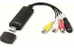 Technaxx USB 2.0 Video Grabber, USB 2.0, 720 x 576 Pixel, RCA, S-Video,