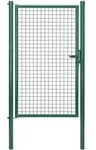 Alberts Wellengitter-Einzeltor mit Zubeh&ouml;r, Breite 100 cm, H&ouml;he 175 cm, gr&uuml;n, zum