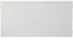 T&J LIGHTLINE Kunststoff Zaunelement 1800 x 900 mm, wei&szlig; - Wei&szlig;