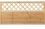 T&J Maxi Massivzaun Ranki 180 x 90 cm - Gr&uuml;n