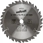 wolfcraft HM-Kreiss&auml;geblatt,18 Z, &Oslash;140x12,75x2,4mm