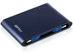 Silicon Power Armor A80, 2 TB, 2.5", 3.2 Gen 1 (3.1 Gen 1), Schwarz