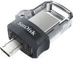 SanDisk Ultra Dual m3.0, 256 GB, USB Type-A / Micro-USB, 3.2 Gen 1 (3.1 Gen 1),...