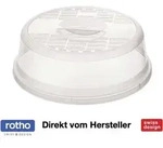Mikrowellen-Abdeckhaube 26,5 cm BASIC, Farbe:Transparent - Transparent