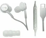 Samsung Original AKG In-Ear Typ C Headset / Kopfh&ouml;rer - Weiss - Wei&szlig;/Schwarz