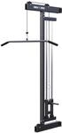 GORILLA SPORTS&reg; Kabelzugturm - zur Wandmontage, mit Seilzug, Latzugstange und 2