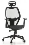 hjh OFFICE Profi B&uuml;rostuhl AIR-PORT Ergonomischer Schreibtischstuhl mit...