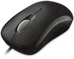 Microsoft Basic Optical Mouse schwarz USB - Schwarz