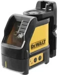 DeWALT DW088CG-XJ Kreuzlinien-Laser gr&uuml;n im Koffer, schwarz/gelb, 2 Strahlen,