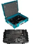 Makpac-Set 17-teilig SDS-Plus Bohrer, Mei&szlig;el, Spitzmei&szlig;el - MAKITA - B-52059
