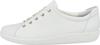 Ecco Damen Sneaker - Soft 2.0 - Glattleder in weiß - 206503/01007 35