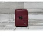 Greenburry Spongy Geldb&ouml;rse Leder 12.5 cm - Rot